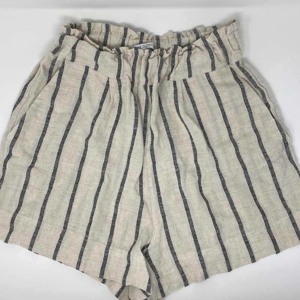 UO comfy striped shorts